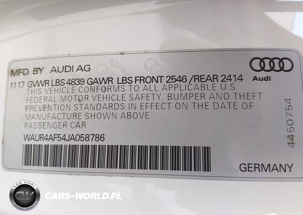 2018 Audi S5 3.0T Premium Plus VIN:WAUR4AF54JA058786 - 9