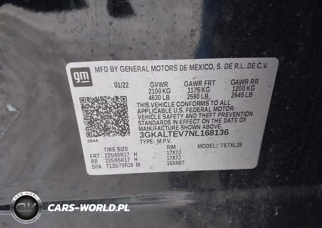 2022 GMC Terrain Awd Sle VIN:3GKALTEV7NL168136 - 9
