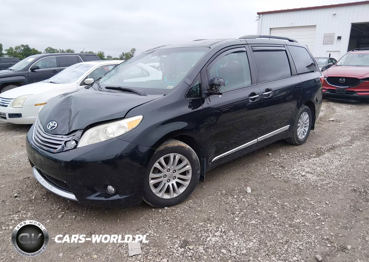 2015 Toyota Sienna Xle Premium 8 Passenger VIN:5TDYK3DC2FS685871 - 2