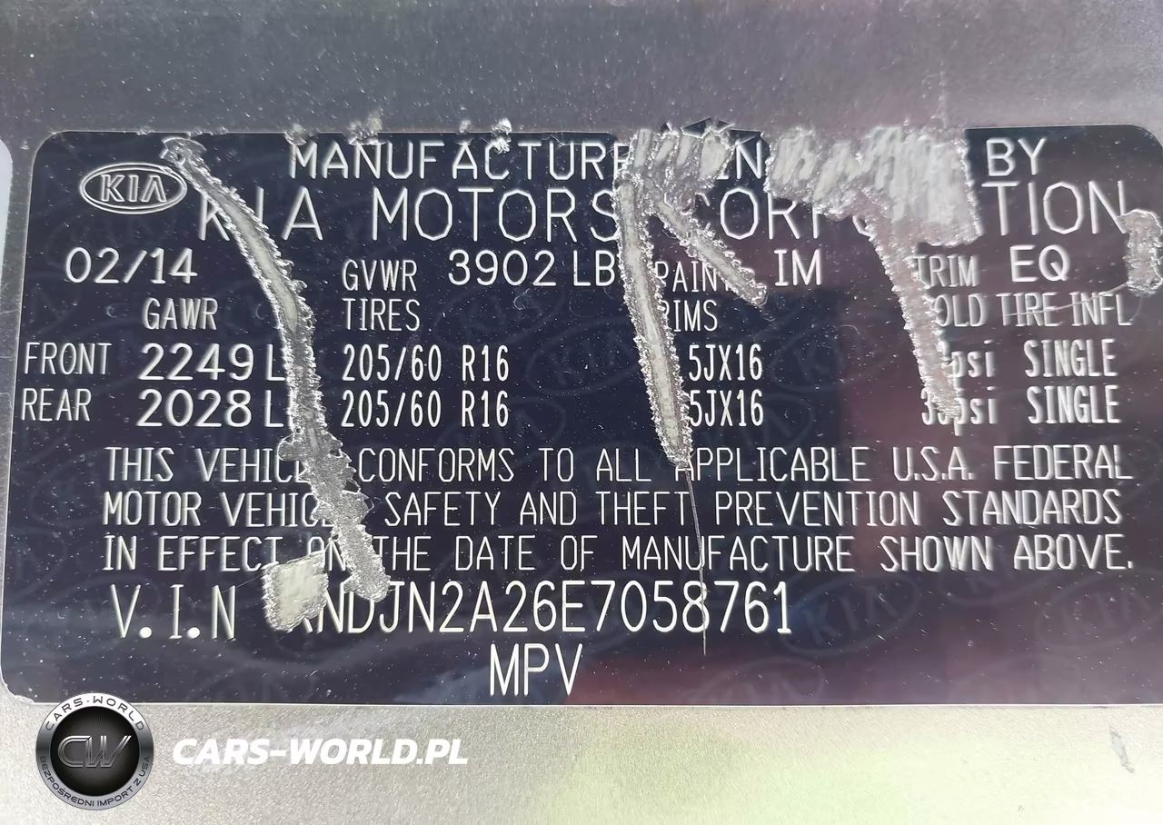 2014 Kia Soul VIN:KNDJN2A26E7058761 - 9