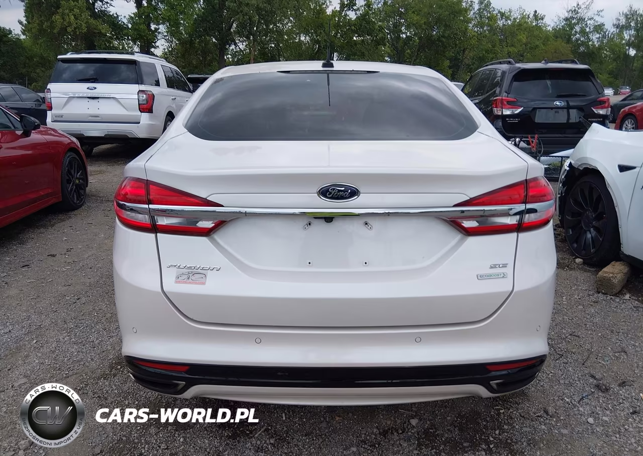 2017 Ford Fusion Se VIN:3FA6P0H97HR177185 - 16