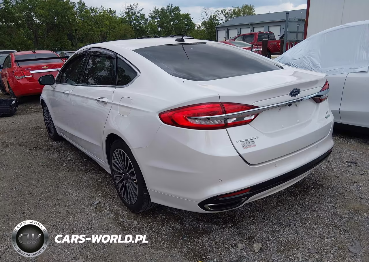 2017 Ford Fusion Se VIN:3FA6P0H97HR177185 - 3