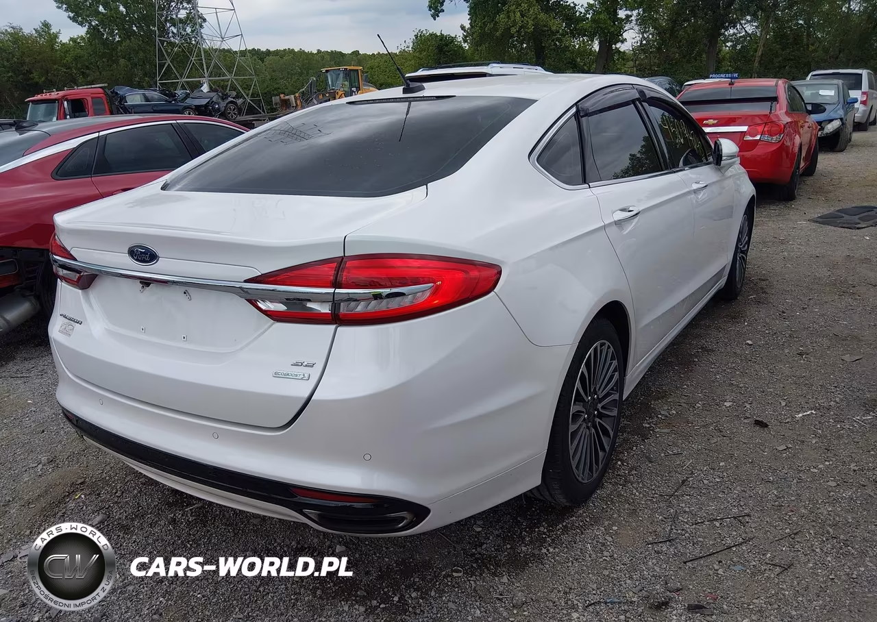 2017 Ford Fusion Se VIN:3FA6P0H97HR177185 - 4