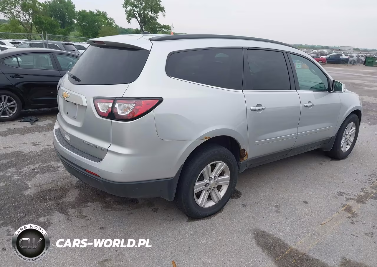 2013 Chevrolet Traverse 2Lt VIN:1GNKVJKD7DJ196493 - 4