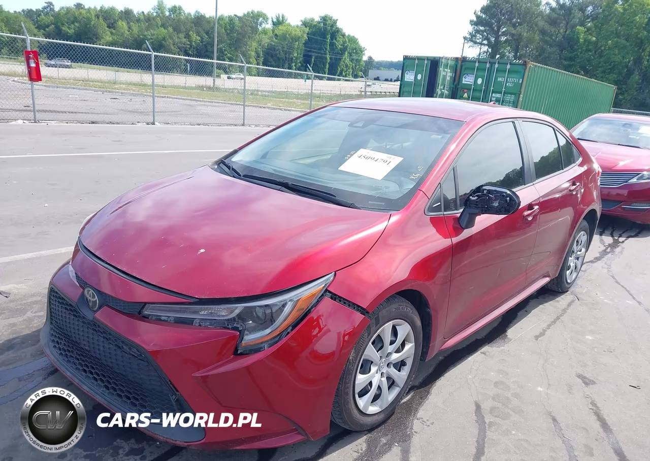 2022 Toyota Corolla Le VIN:JTDEPMAE8NJ226503 - 2