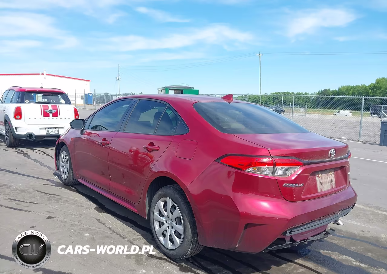 2022 Toyota Corolla Le VIN:JTDEPMAE8NJ226503 - 3