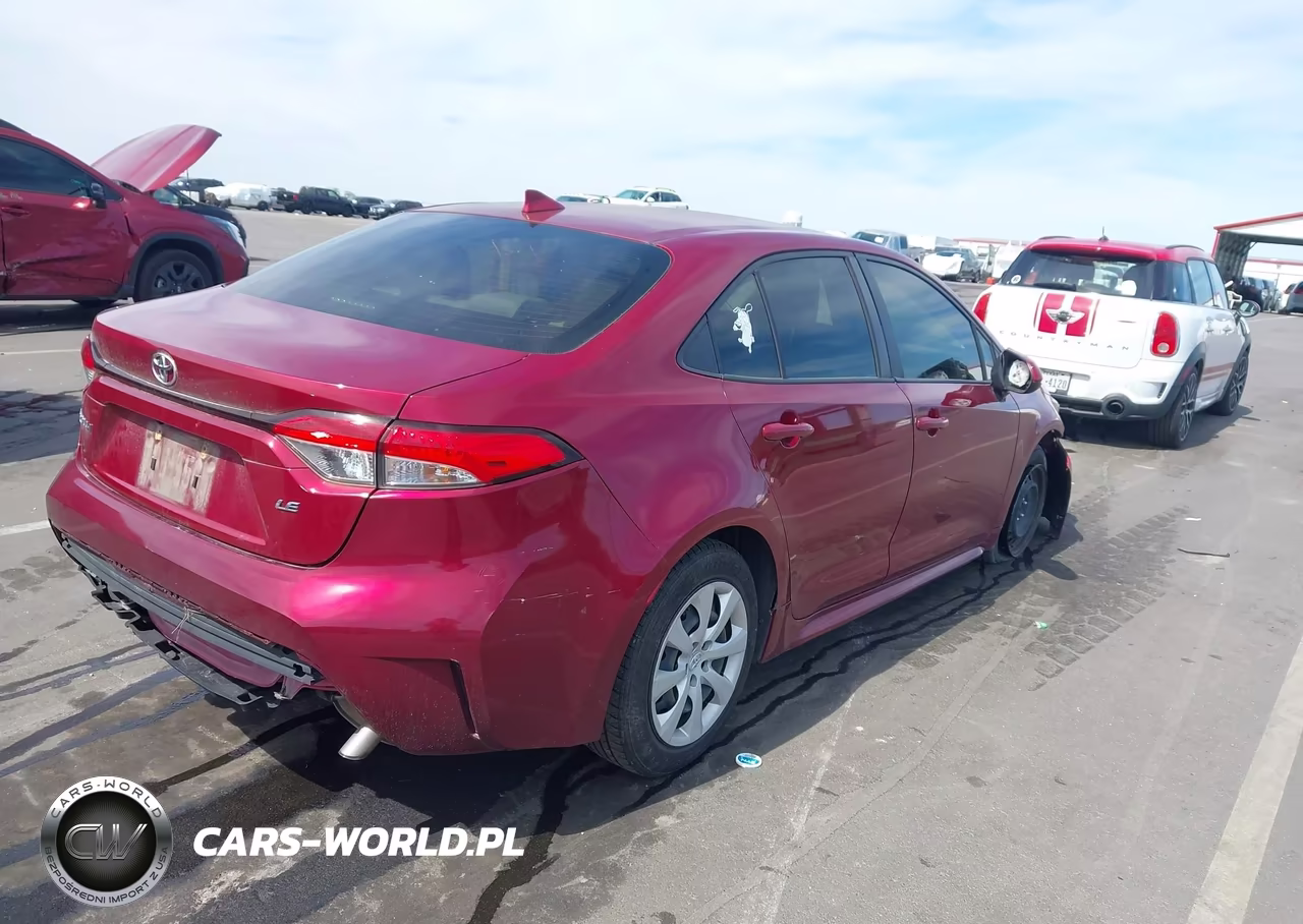 2022 Toyota Corolla Le VIN:JTDEPMAE8NJ226503 - 4