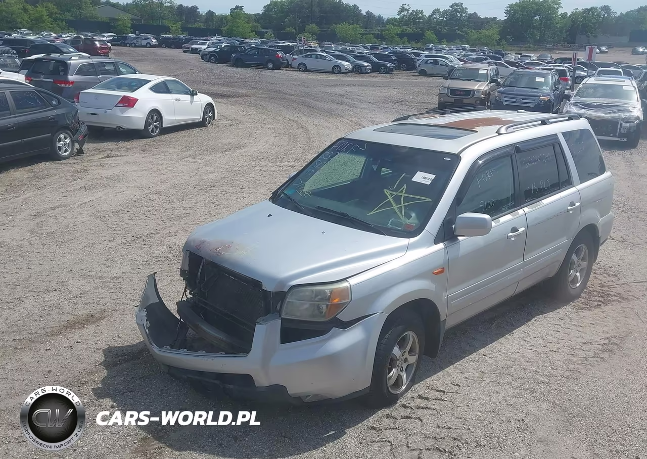 2006 Honda Pilot Ex-L VIN:5FNYF28556B001040 - 2