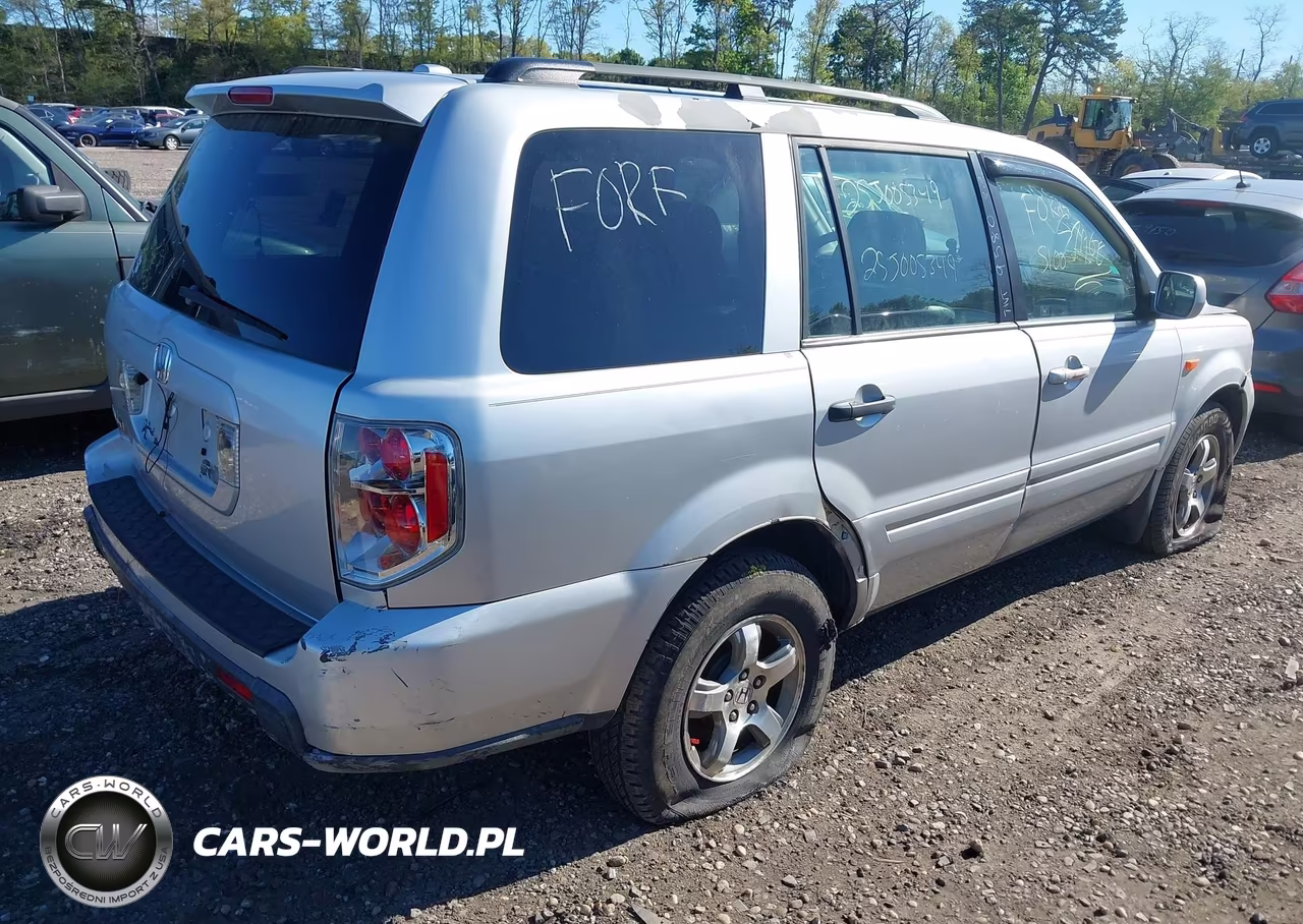2006 Honda Pilot Ex-L VIN:5FNYF28556B001040 - 4