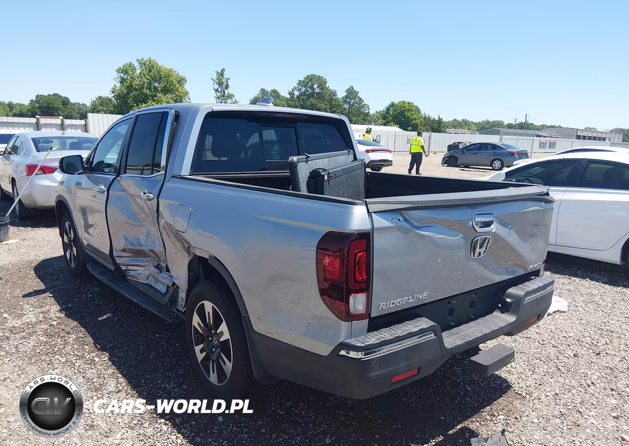2020 Honda Ridgeline Awd Rtl VIN:5FPYK3F59LB016132 - 3