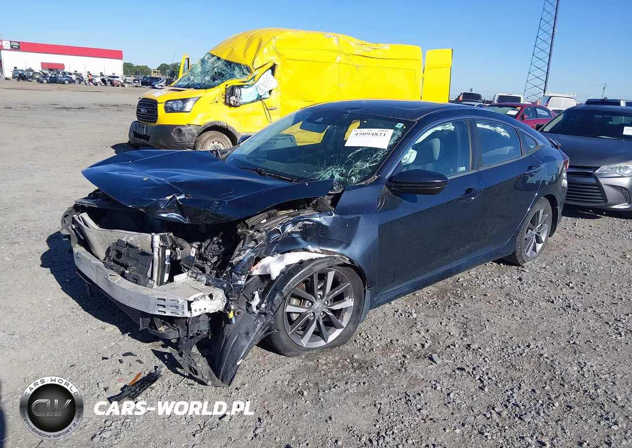 2019 Honda Civic Ex VIN:19XFC1F34KE016494 - 2