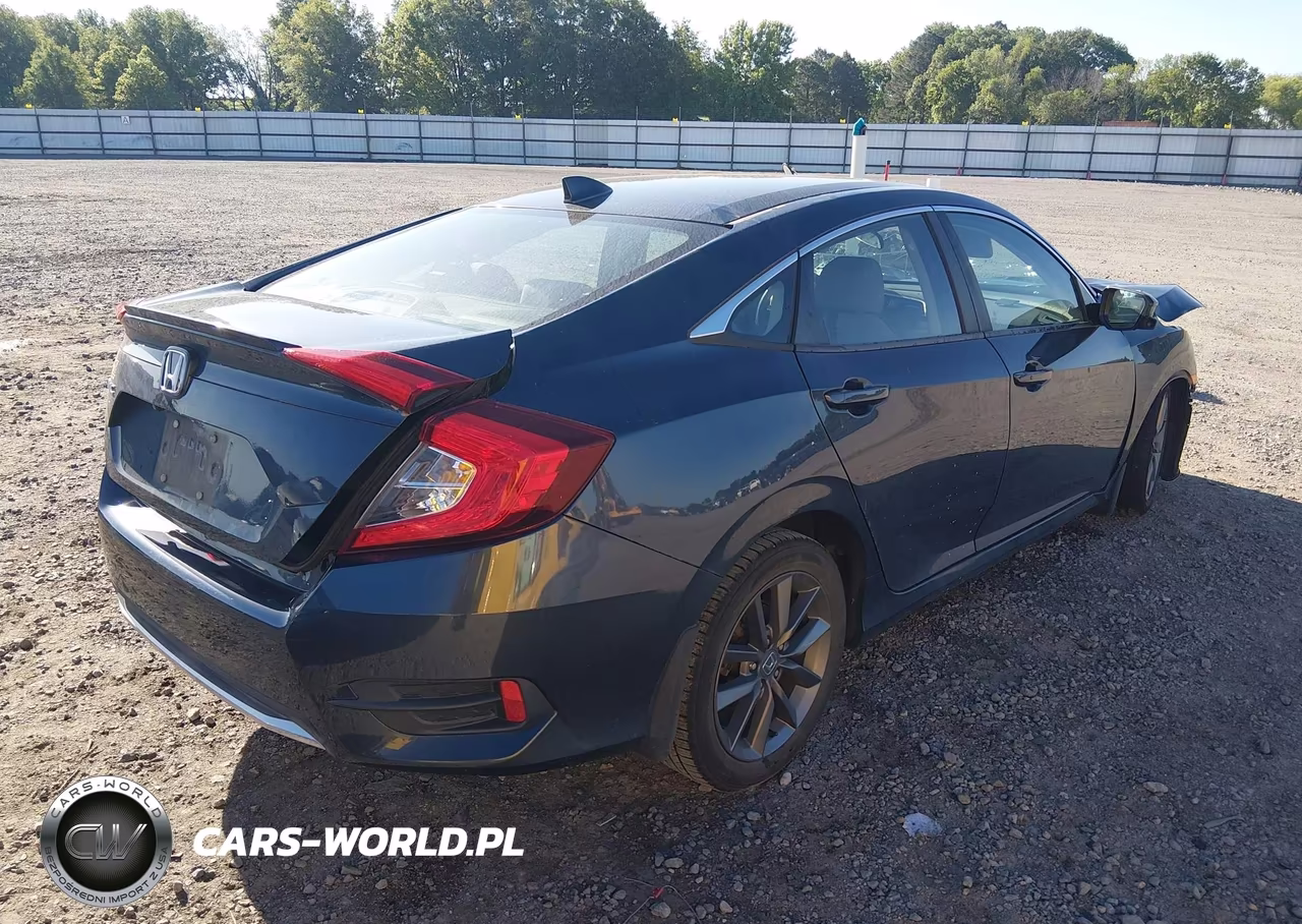2019 Honda Civic Ex VIN:19XFC1F34KE016494 - 4