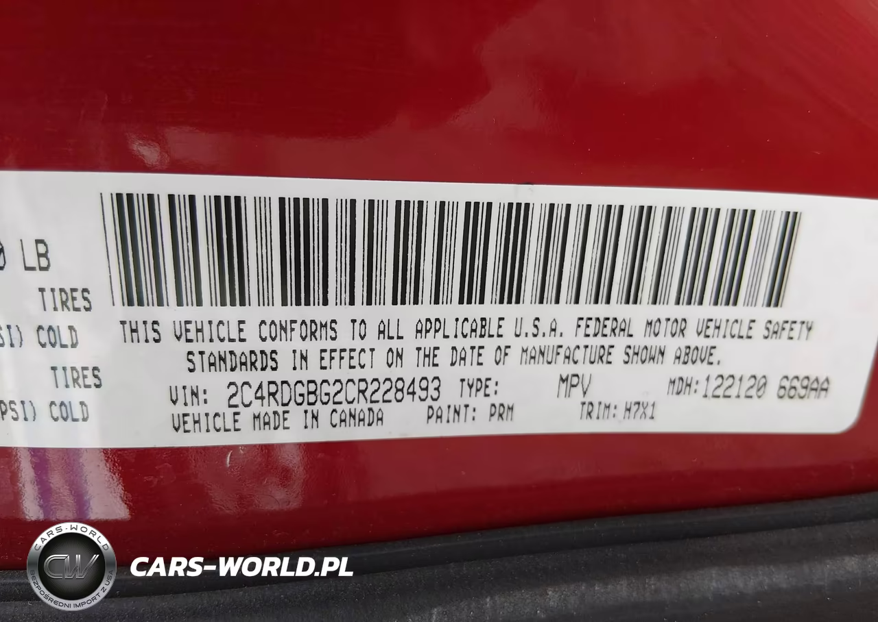 2012 Dodge Grand Caravan Se-Avp VIN:2C4RDGBG2CR228493 - 9