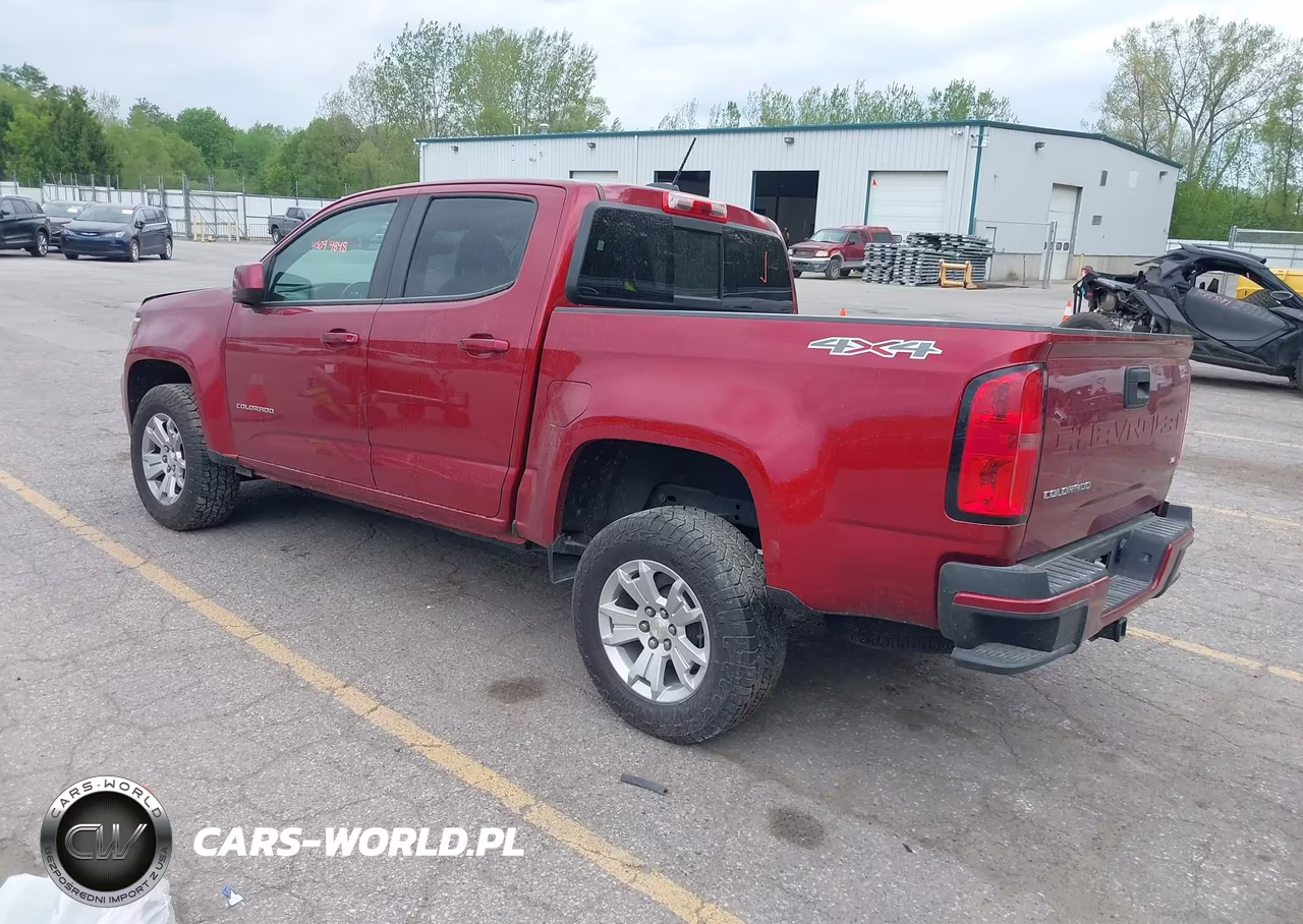 2021 Chevrolet Colorado Lt VIN:1GCGTCEN0M1133384 - 3