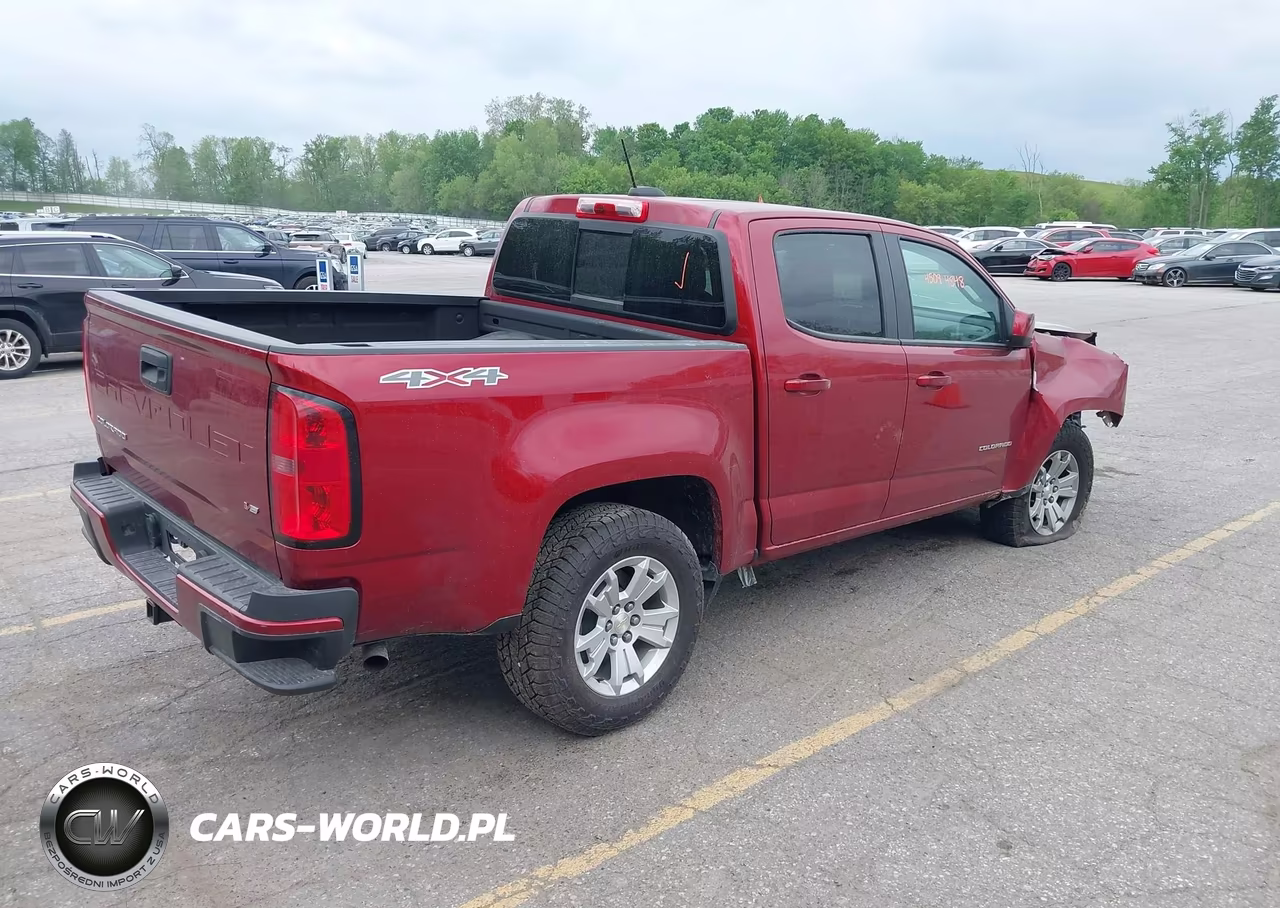 2021 Chevrolet Colorado Lt VIN:1GCGTCEN0M1133384 - 4