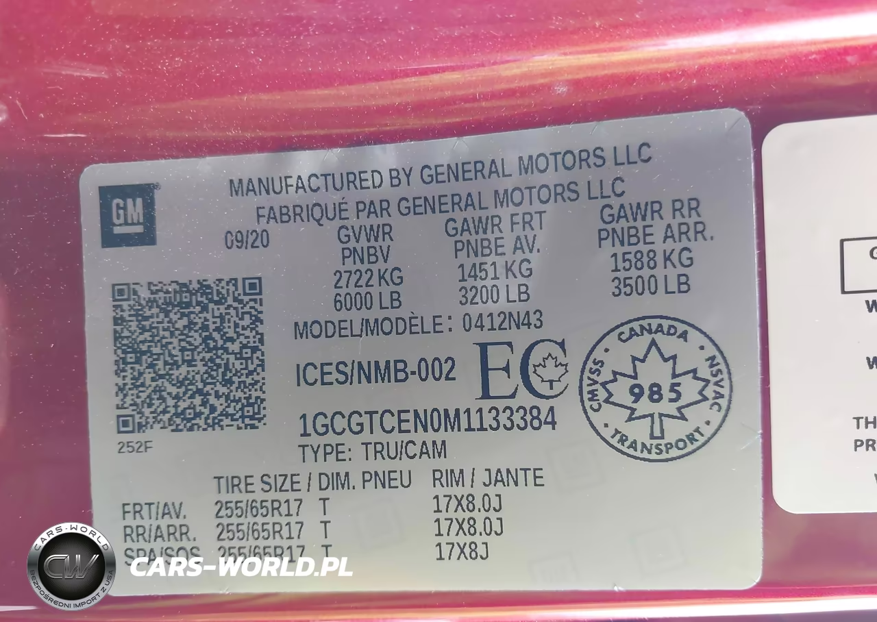 2021 Chevrolet Colorado Lt VIN:1GCGTCEN0M1133384 - 9
