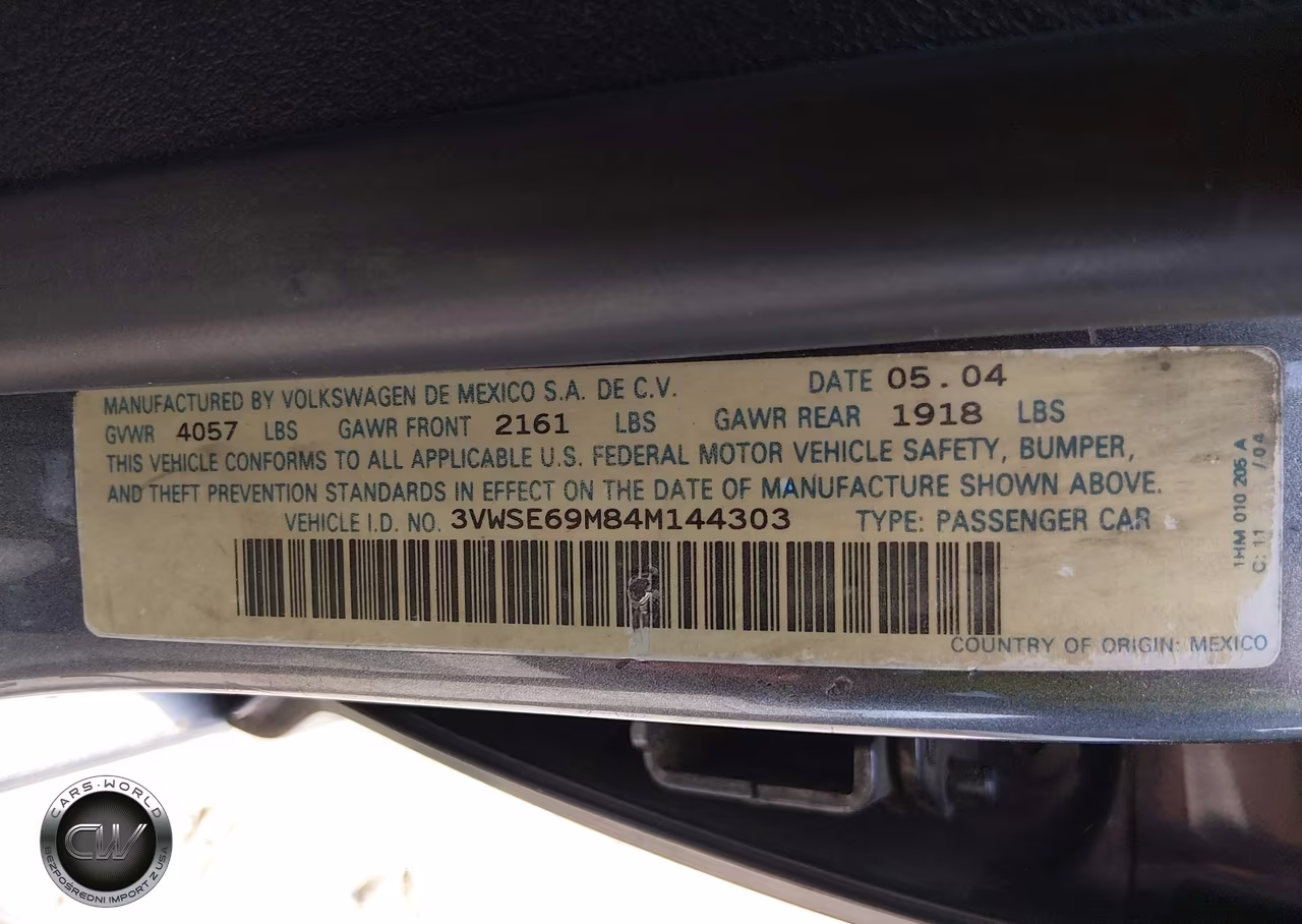 2004 Volkswagen Jetta Gli 1.8T VIN:3VWSE69M84M144303 - 9