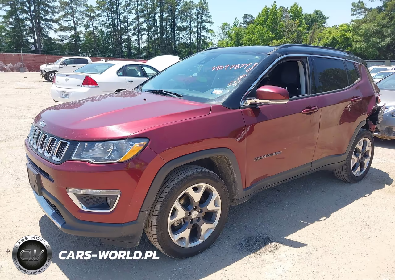 2021 Jeep Compass Limited 4X4 VIN:3C4NJDCB0MT594427 - 2