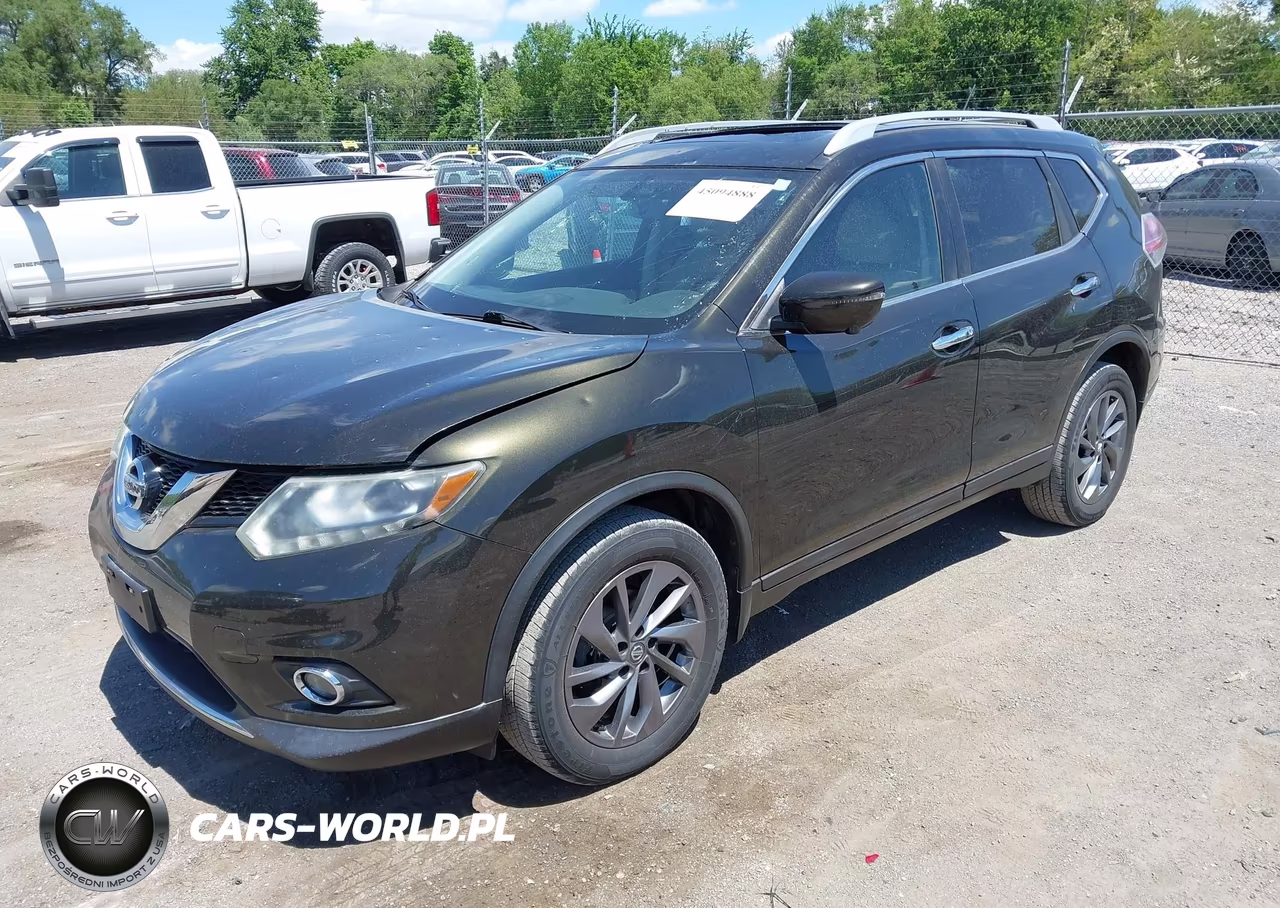 2016 Nissan Rogue Sl VIN:5N1AT2MVXGC769624 - 2