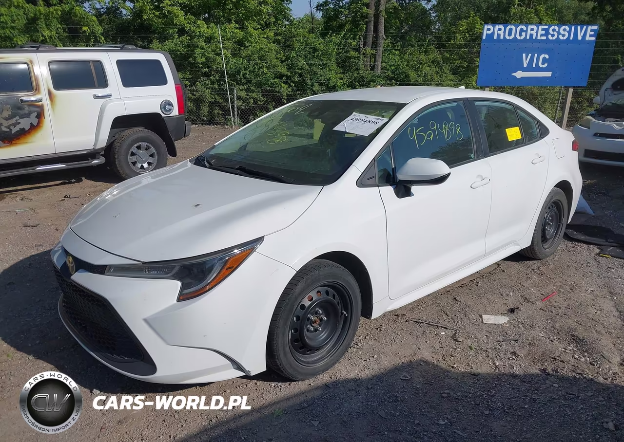 2021 Toyota Corolla Le VIN:5YFEPMAE7MP251404 - 2