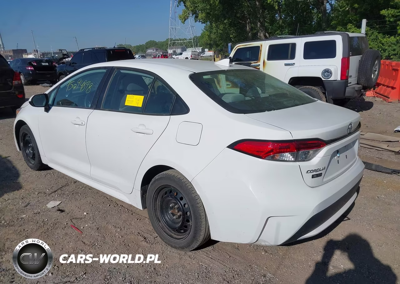 2021 Toyota Corolla Le VIN:5YFEPMAE7MP251404 - 3