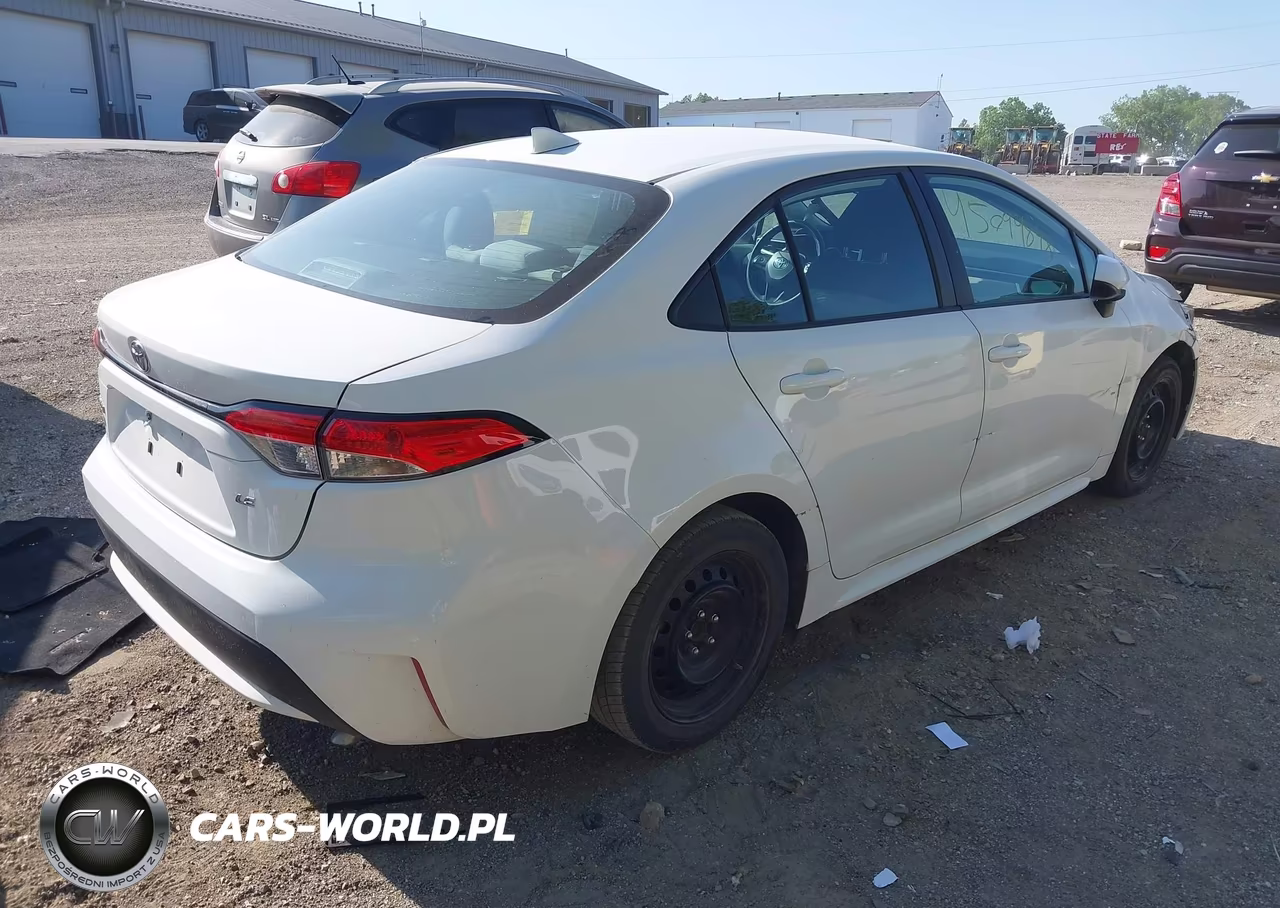 2021 Toyota Corolla Le VIN:5YFEPMAE7MP251404 - 4
