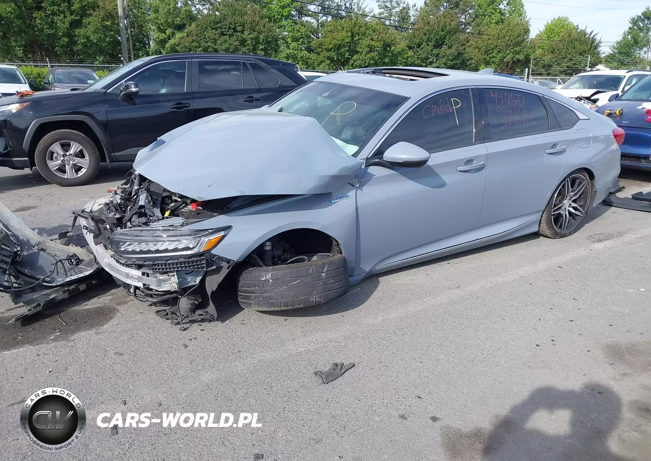 2022 Honda Accord Hybrid Touring VIN:1HGCV3F96NA006779 - 2
