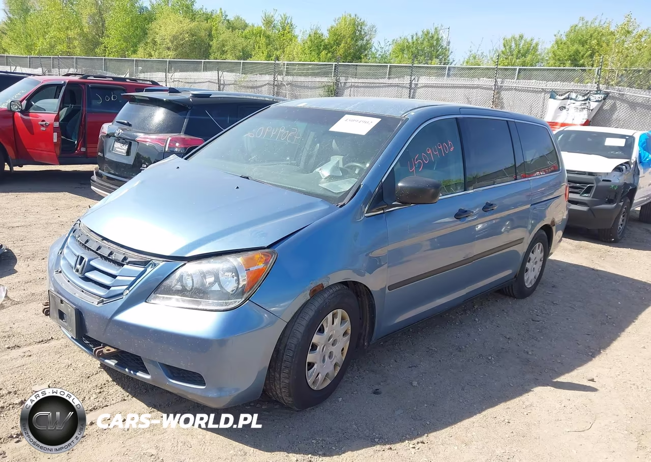 2009 Honda Odyssey Lx VIN:5FNRL38289B034840 - 2
