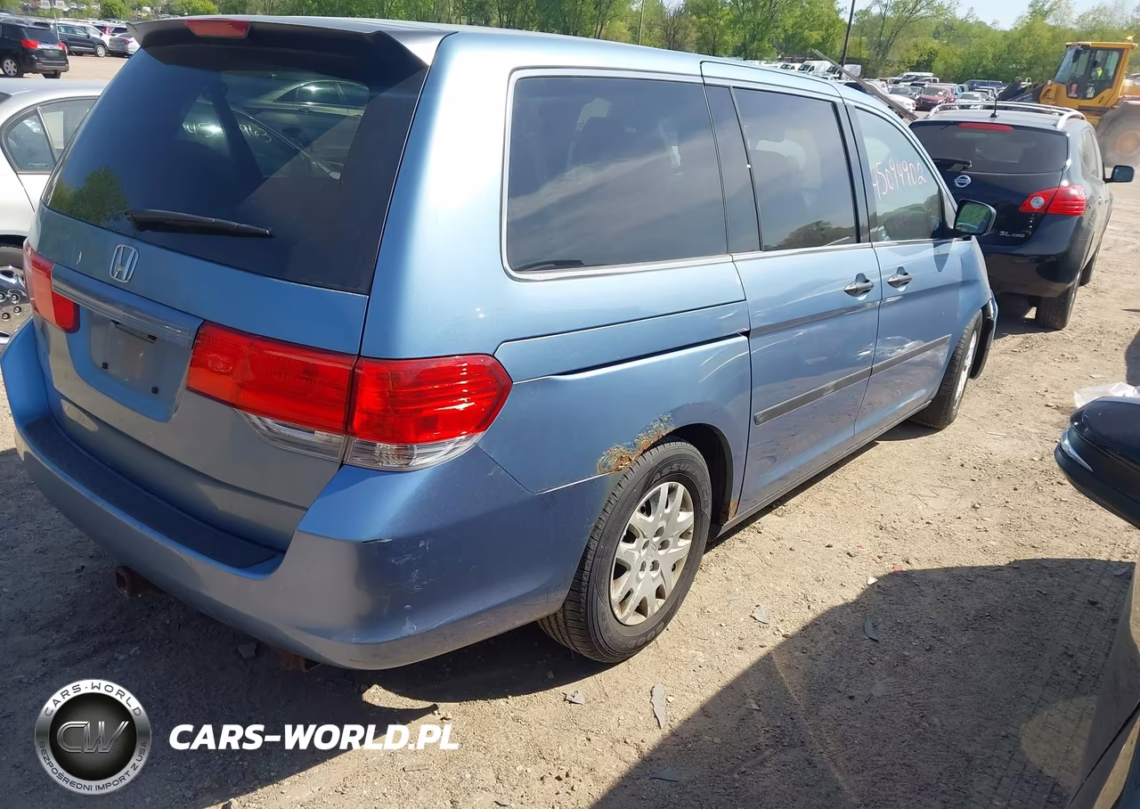 2009 Honda Odyssey Lx VIN:5FNRL38289B034840 - 4