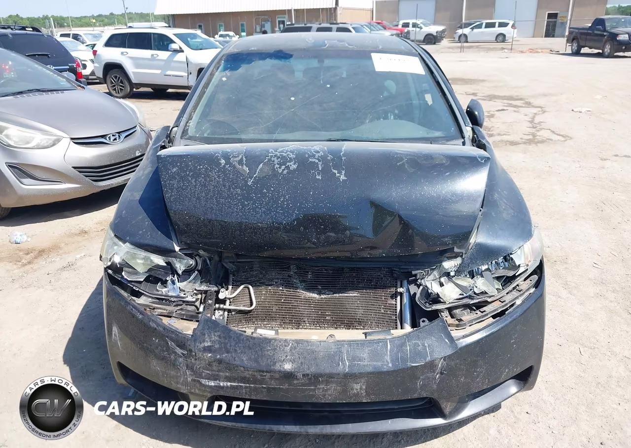 2010 Honda Civic Lx VIN:2HGFA1F57AH584489 - 11