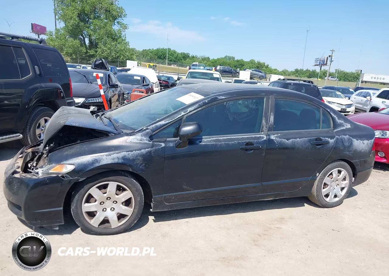 2010 Honda Civic Lx VIN:2HGFA1F57AH584489 - 13