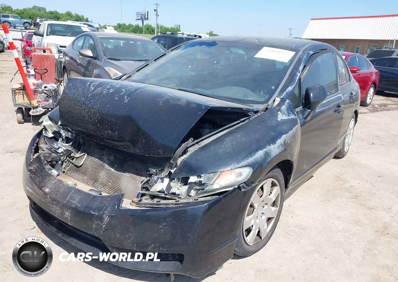 2010 Honda Civic Lx VIN:2HGFA1F57AH584489 - 2