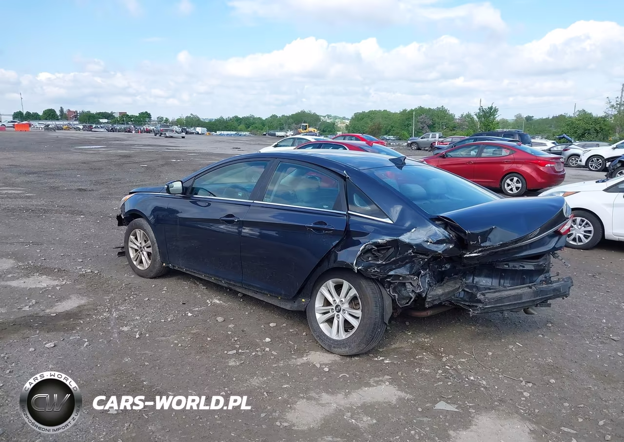 2014 Hyundai Sonata Gls VIN:5NPEB4AC9EH905251 - 3