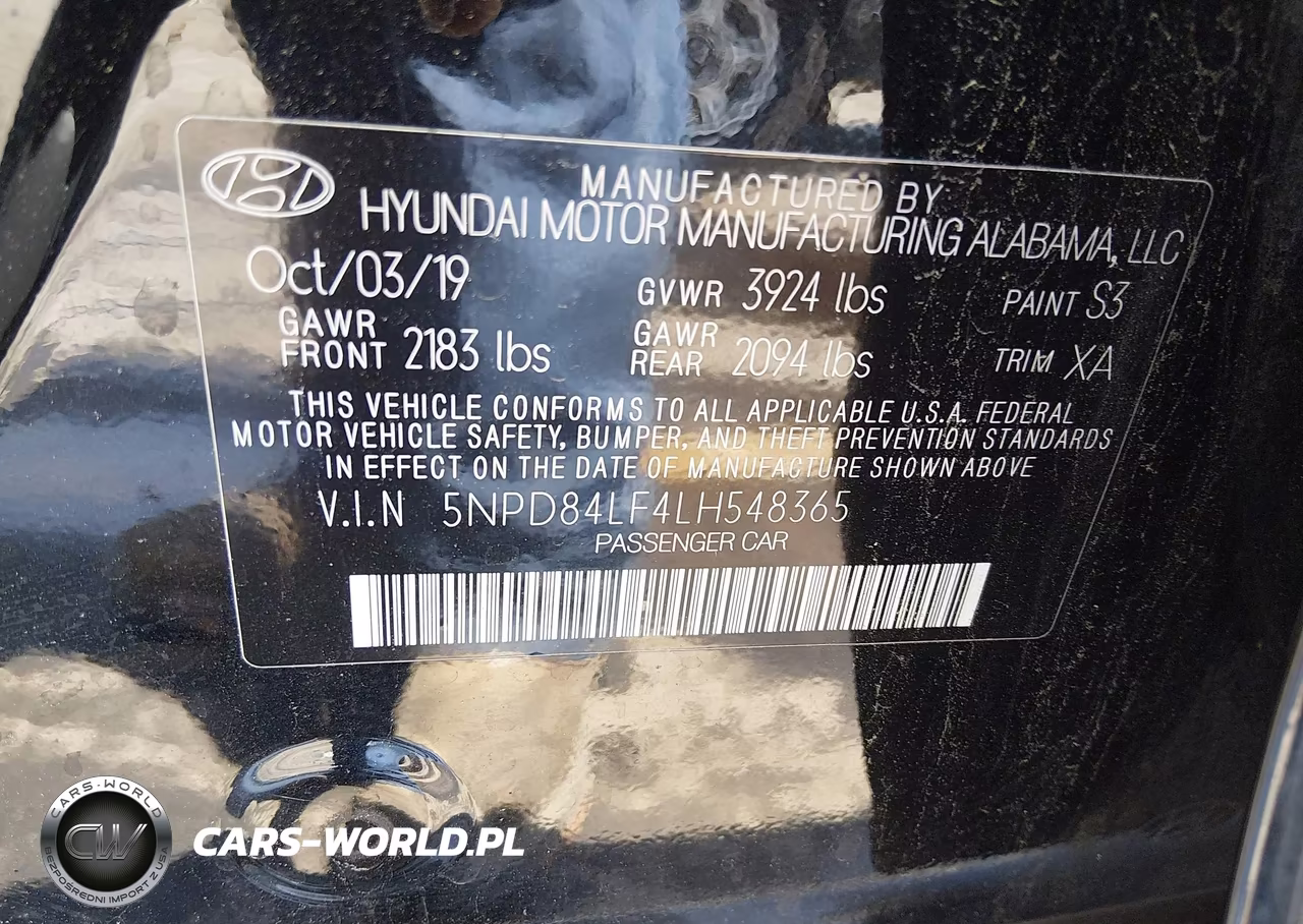 2020 Hyundai Elantra Sel VIN:5NPD84LF4LH548365 - 9