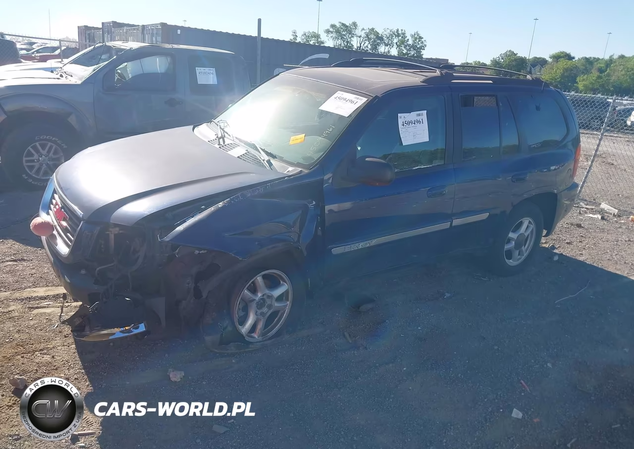 2002 GMC Envoy Slt VIN:1GKDT13S322108667 - 2