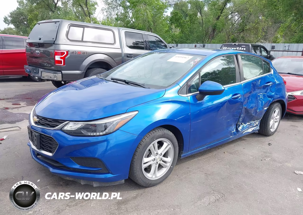 2018 Chevrolet Cruze Lt Auto VIN:3G1BE6SM0JS651967 - 2