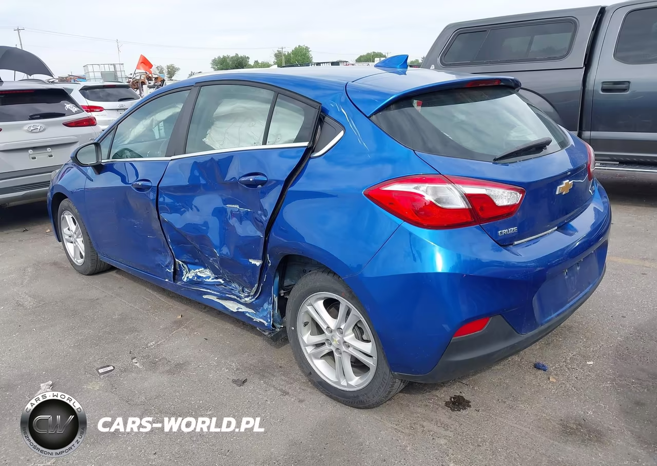 2018 Chevrolet Cruze Lt Auto VIN:3G1BE6SM0JS651967 - 3