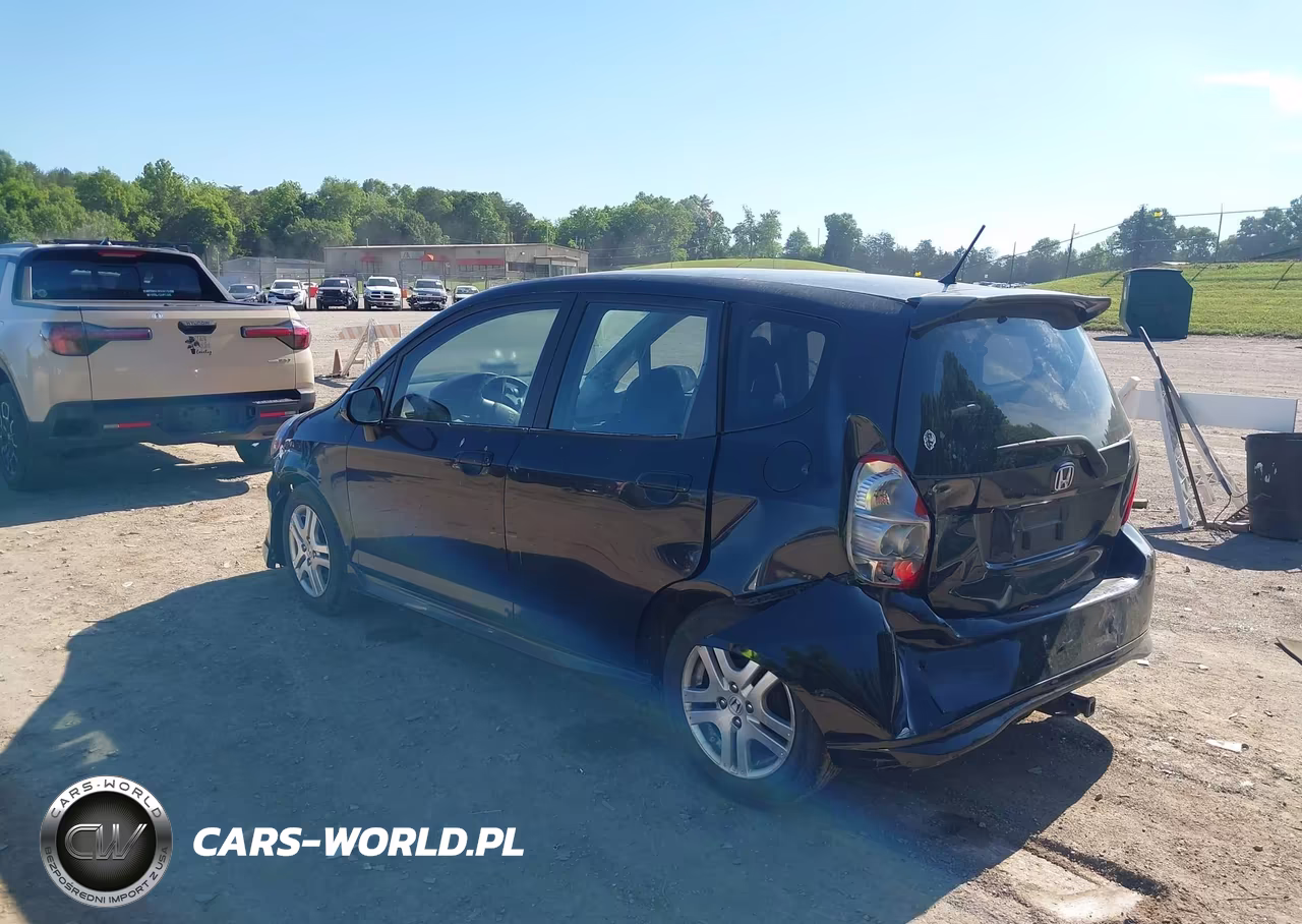 2008 Honda Fit Sport VIN:JHMGD37628S060228 - 3