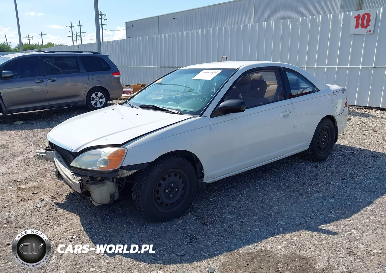 2003 Honda Civic Lx VIN:1HGEM22563L008638 - 2