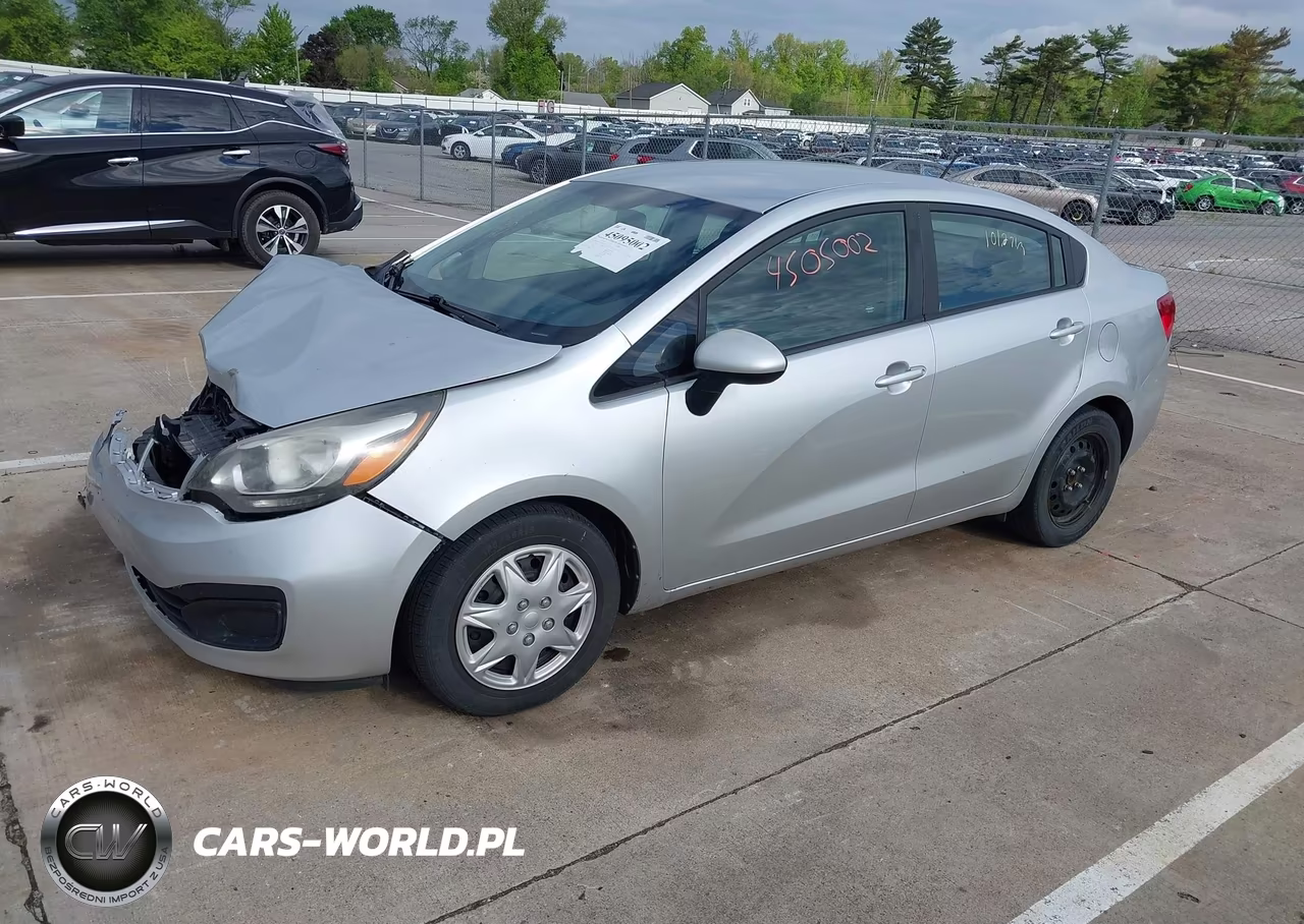 2015 Kia Rio Ex VIN:KNADN4A30F6465934 - 2