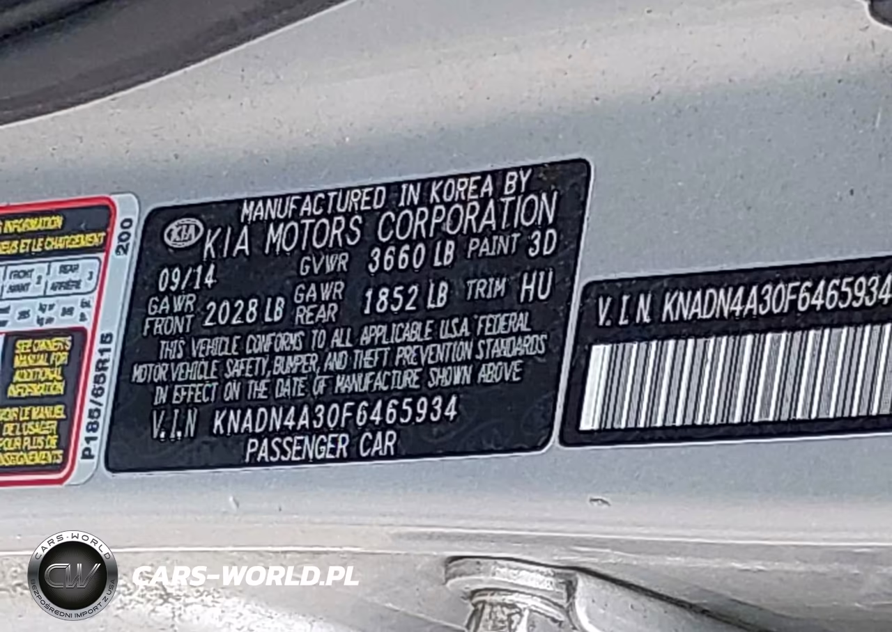 2015 Kia Rio Ex VIN:KNADN4A30F6465934 - 9