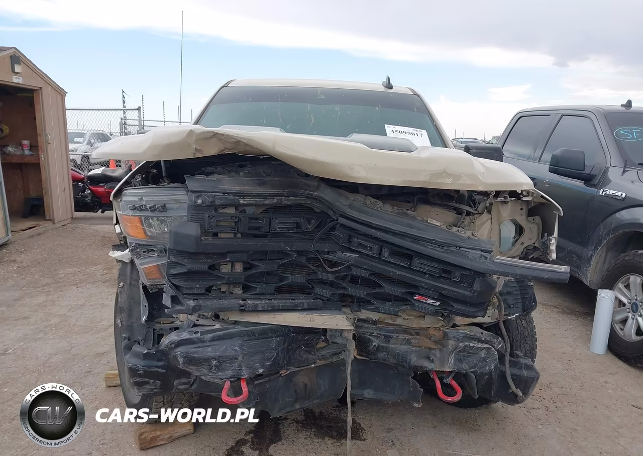 2022 Chevrolet Silverado 1500 4Wd Short Bed Custom Trail Boss VIN:3GCPDCED1NG616227 - 11