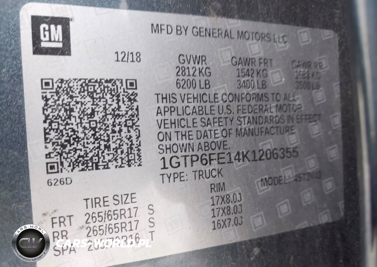 2019 GMC Canyon All Terrain W-Leather VIN:1GTP6FE14K1206355 - 9