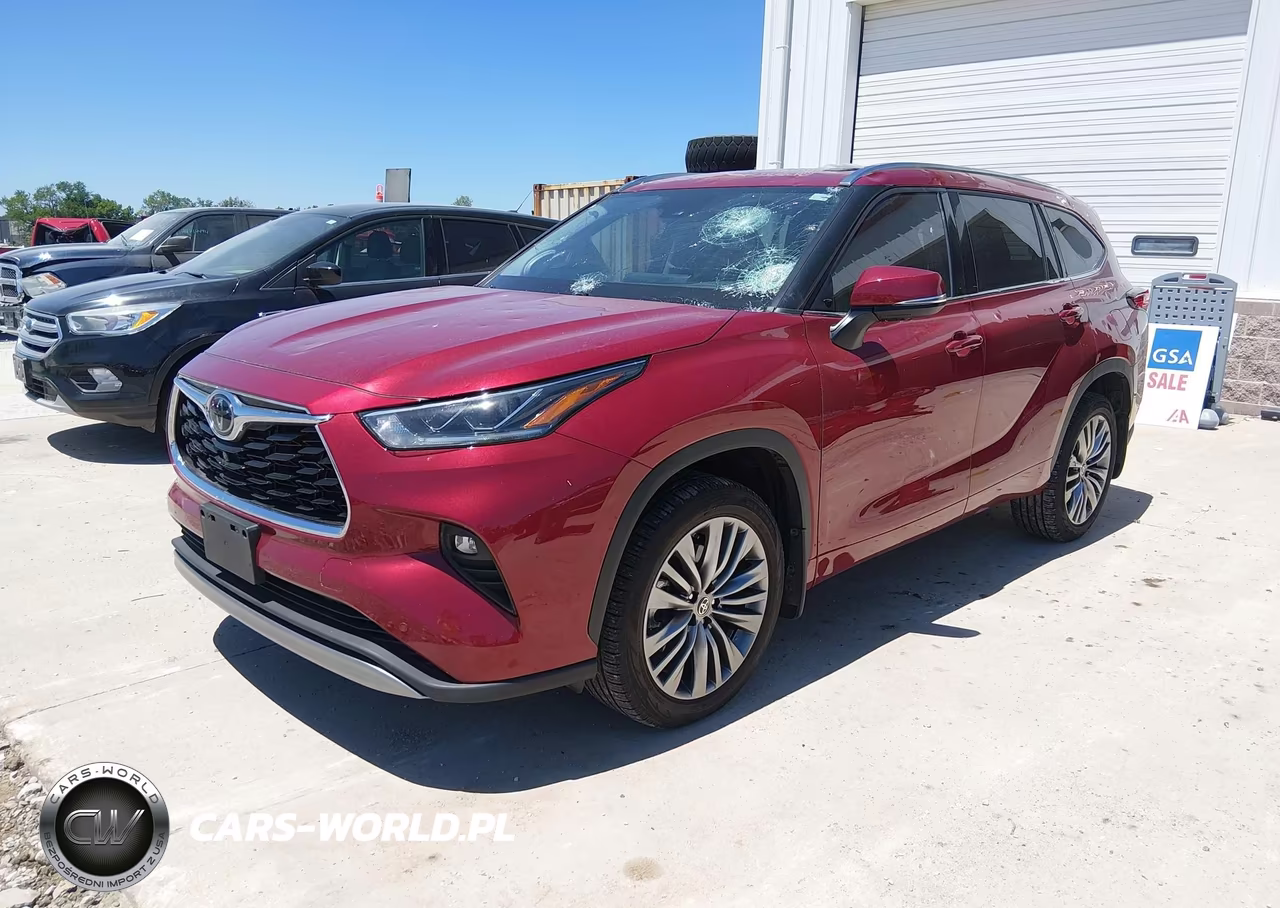 2021 Toyota Highlander Platinum VIN:5TDFZRBH4MS150753 - 2