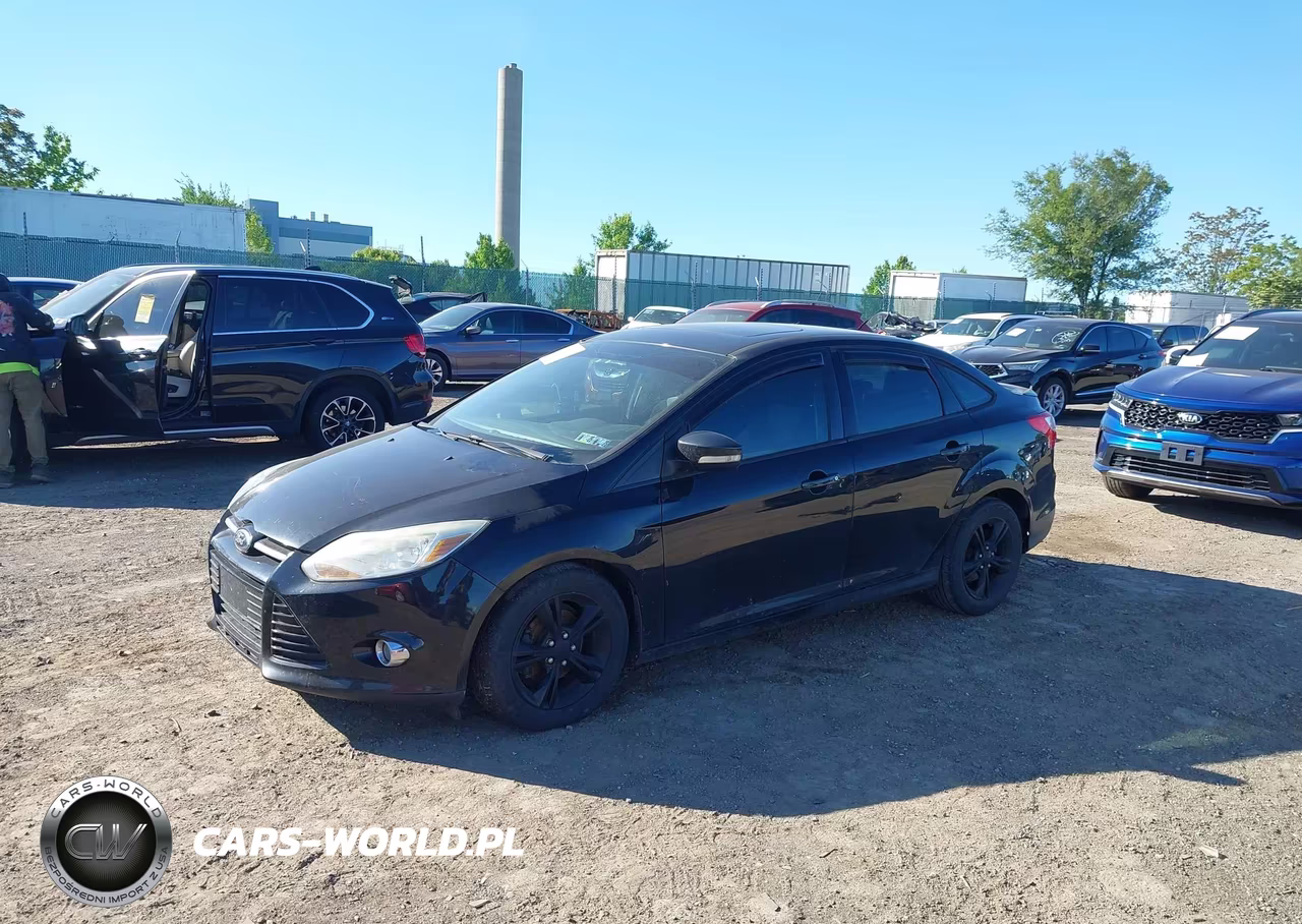 2012 Ford Focus Se VIN:1FAHP3F23CL407392 - 2