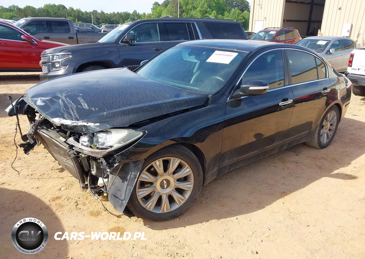 2009 Hyundai Genesis 3.8 VIN:KMHGC46E69U020089 - 2