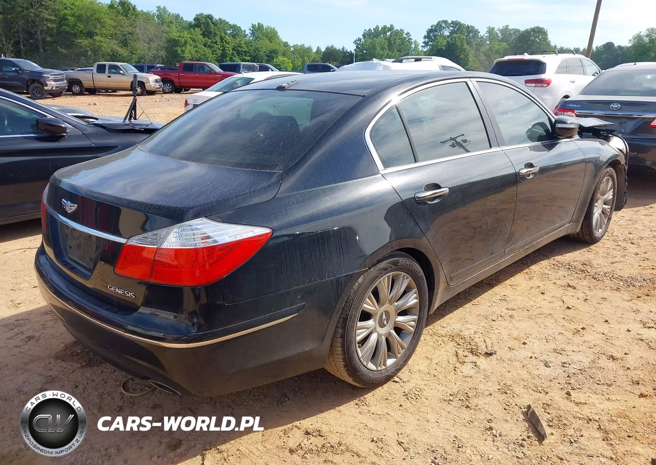 2009 Hyundai Genesis 3.8 VIN:KMHGC46E69U020089 - 4