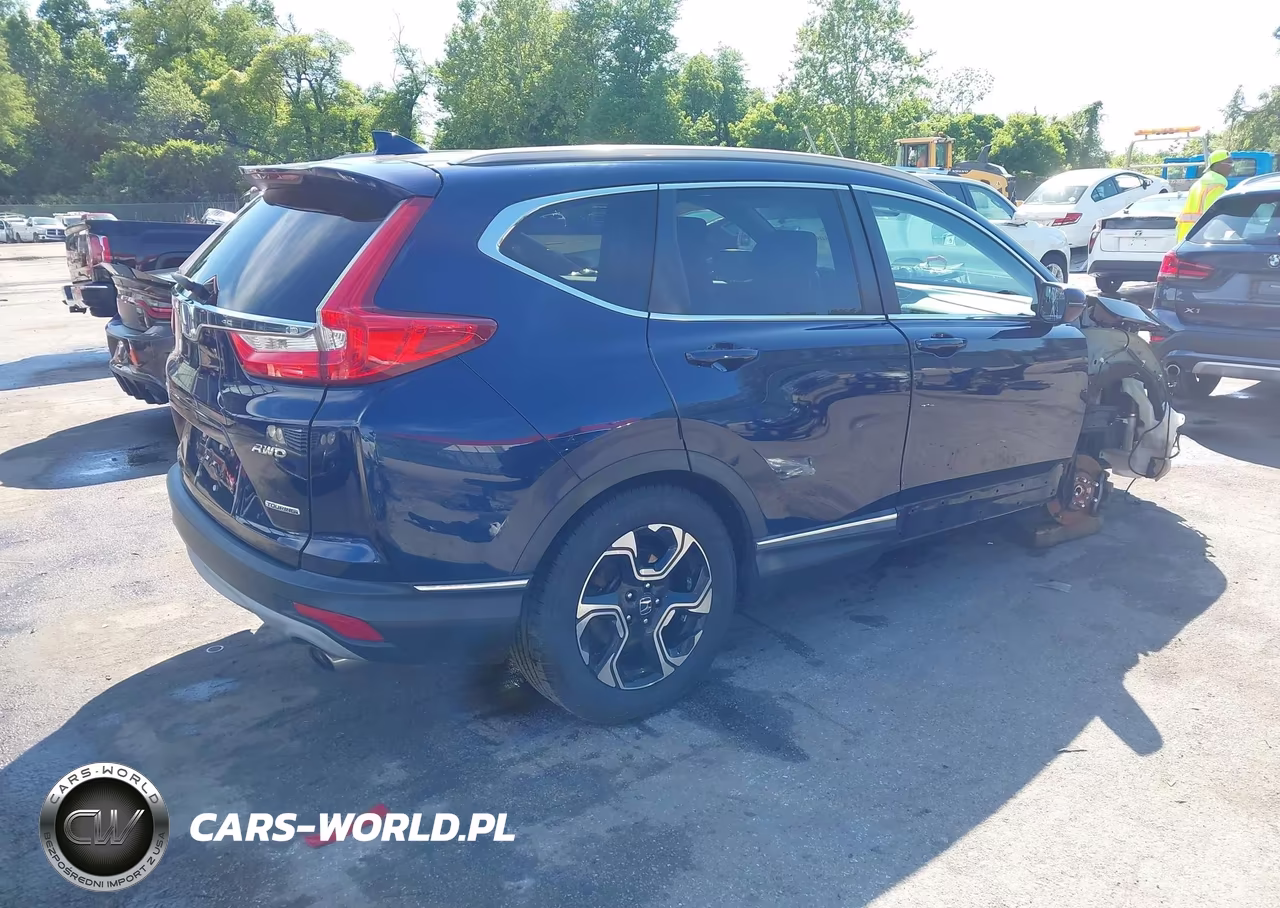 2017 Honda Cr-V Touring VIN:2HKRW2H90HH602500 - 4
