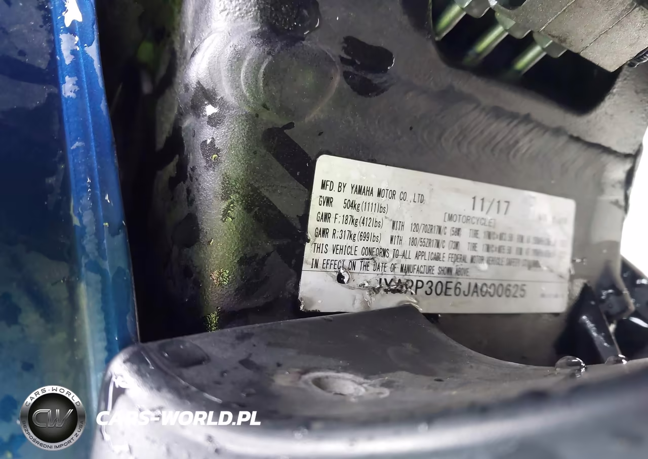 2018 Yamaha Fjr1300 Ae VIN:JYARP30E6JA000625 - 10