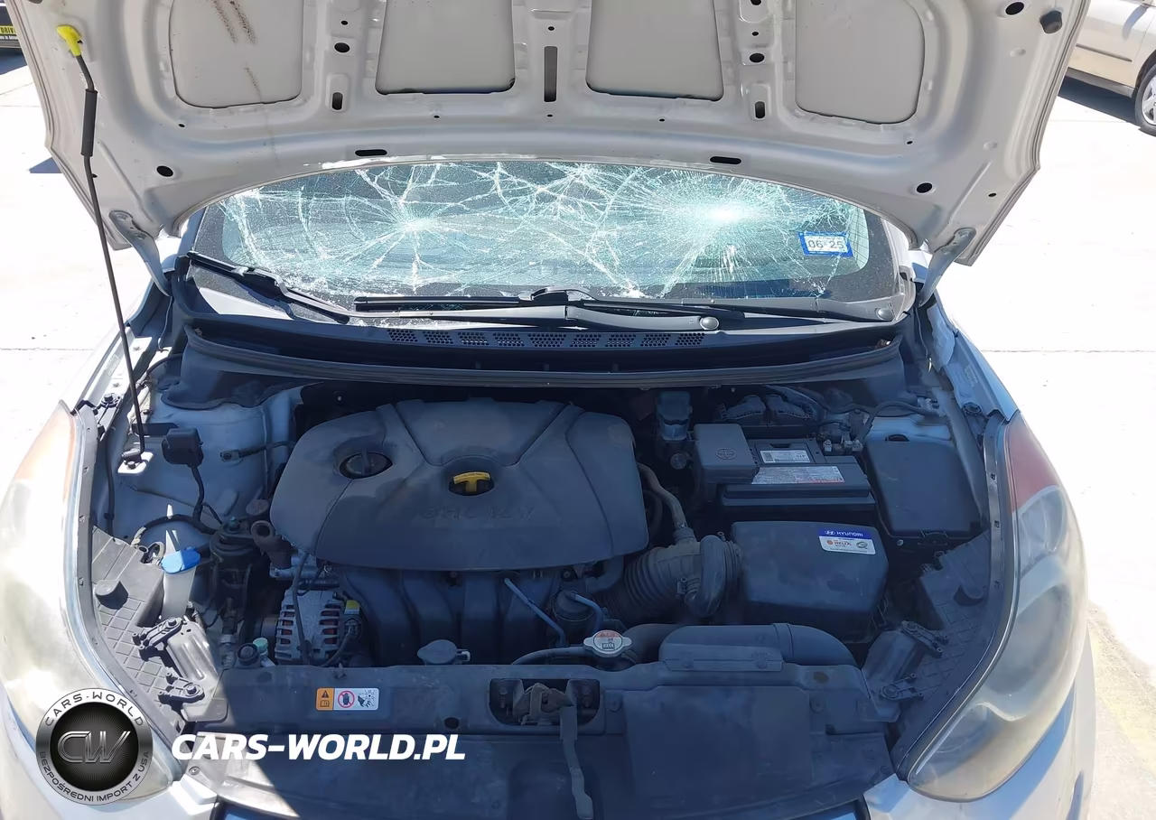 2013 Hyundai Elantra Gls VIN:KMHDH4AE2DU664340 - 10